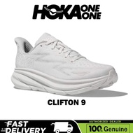 【Hoka flagship store】Hoka Clifton 9 Mesh breathable Sports Running Shoes White