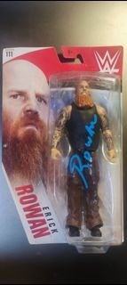 WWE Erick Rowan signed figure