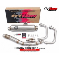 Honda CBR250RR Original Triton Exhaust Big Volume Full System