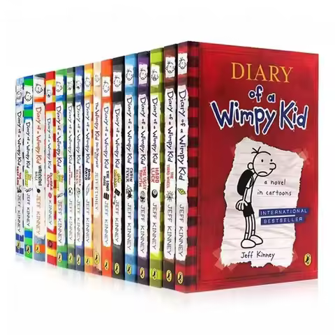 The Diary of a Wimpy Kid: A Funny and Relatable Children's Novel with Biting Humor and Stress-Reliev