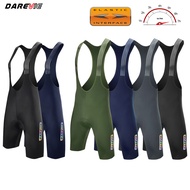 DAREVIE Cycling Bib Shorts Seamless Powerband ELASTIC-INTERFACE® Pad Cycling Shorts