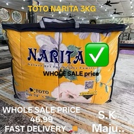 TOTO NARITA KING SIZE COMFORTER  WEIGHT 3KG