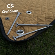 COOLCAMP Outdoor small ground pegs, tent pegs, gardening ground anchors, fireproof mats, picnic mats