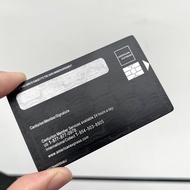 American Transportation Black Card 100 Fu Long Card Portrait Card Black Business Metal Card Entertai