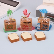 Penghapus Pensil Karakter Roti Tawar Isi 4Pcs Eraser Toast Bread Hapusan Sekolah Korean Style Pengha