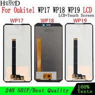 New LCD Screen For Oukitel WP17 WP18 WP19 LCD Display Touch Screen Digitier Module Panel Assembly Re