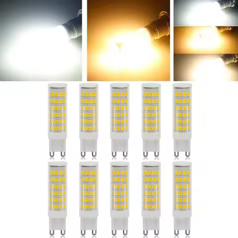 10Pcs/lot G9 LED Bulb 20W AC 220V G9 LED Lamp LED Bulb SMD2835 LED G9 Light Replace 30/180W Halogen 