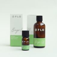 FLO Bugs Off Essential Oil Blend 10ml 50ml 100ml - 100% Pure Blend of Citronella, Lemongrass, Eucaly