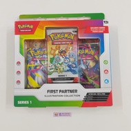 [ENG Pokemon TCG]  Pokemon TCG - First Partner Illustration Collection Box