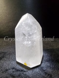 高質白水晶柱(10*4.5*6cm)(380g)(No.WCC007)