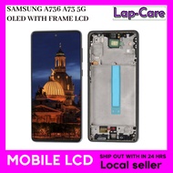 SAMSUNG A736 A73 5G OLED WITH FRAME SM-A736B SM-A736B/DS COMPATIBLE LCD DISPLAY TOUCH SCREEN DIGITIZ