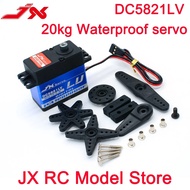 Waterproof Metal Gear JX DC5821LV 20KG Large Torque Digital Coreless Servo for RC Car Crawler TRX-4 
