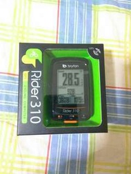 Bryton Rider 310 GPS Cycling Computer 中文無線GPS單車碼錶(含 底座)~~~送機身保護套連膜