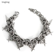 MY Punk Grunge Ro Rivet Bracelet Cool Niche Bracelet Goth Charm Jewelry Hip Hop Accessories NEW
