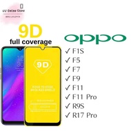 9D Full Screen Tempered Glass Screen Protector For Oppo F1S/F5/F9/F11/F11 Pro/R9S/R17 Pro