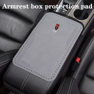Anti-slip protection pad for car central control armrest box for Hongqi H5 H6 H7 H9 PHEV HS3 HS5 HS7