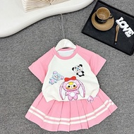 Bikini Kids (10-30kg) B11 Sét váy thể thao cho bé gái Bunny Cute từ 10-30kg