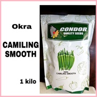 ▼ ✗ Okra Seeds Camiling Smooth 1kilo Condor
