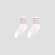 [Individual Packaging] Antibacterial 100% Genuine Women's Socks Cotton High-Tube Winter Socks Warm Thickened Long Socks Pure Cotton Super Factory Ready Stock Promotions Great Value