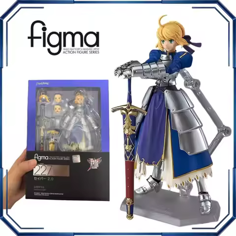 Max Factory figma#227 Saber 2.0 Action Figures Fate/stay night Anime Model Toys Collection Display O