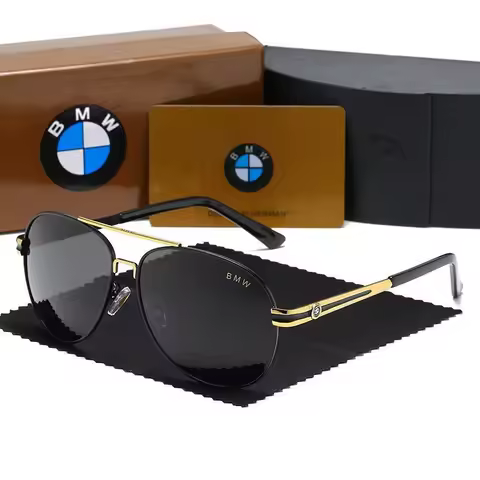 Anti-Glare Sunglasses For BMW M M3 M5 X1 X3 X5 X6 E90 E91 E92 E93 M3 E60 E61 E46 High End Luxury Des
