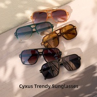 Cyxus Aviator Polarized  Sunglasses for Men Women UV400 Protection Anti Glare Double Bridge Driving 