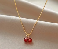 Red cherry 10k Saudi gold