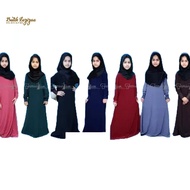 Jubah Budak Muslimah  Perempuan Jubah Murah Plus Size Plain front zip