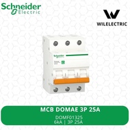 - MCB Schneider DOMAE 3 phase / 3P 25A / 25 a