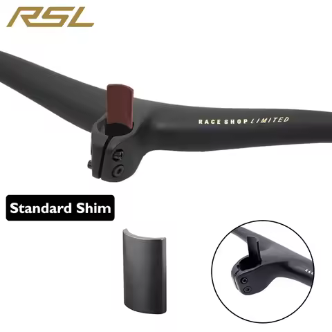 RSL MTB Integrated Handlebar Full Carbon Fibre Cockpit 0° Rise 27.5mm Handlebar With Free Bike Acces