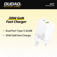 DUDAO Dual Port Type-C & USB Charger Fast Charging (30W) A27T