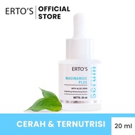 Ertos Niacinamide Plus Serum Ertos Pencerah Wajah Menyamarkan Flek Noda Hitam BPOM Perawatan