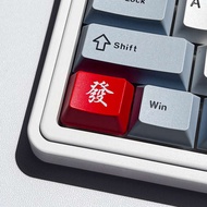 < Fortune} Transparent Keycap Mechanical Keyboard Keycap 1.25 u Replace Ctrl Keycap alt Fn Width 2.3