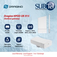 Dragino HPOD-UK-915 Outdoor LoRaWAN Gateway Raspberry Pi 4 with 4G RAM Lighting Protection Remote Mo