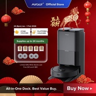 Airbot Robot Vacuum X40 Master | 15000Pa Smart Robot Vacuum Mop Hot Air Drying Mop Extension Auto Do