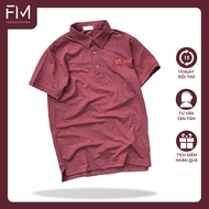 Áo thun cổ bẻ thời trang thêu logo nổi cao Cấp - FORMEN SHOP - FMPS002