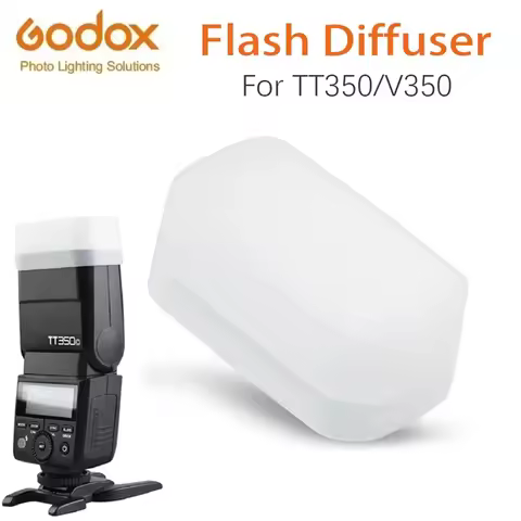 Flash Diffuser for GODOX TT350C TT350N TT350O TT350S TT350F TT350P V350S V350C V350N V350O V350F