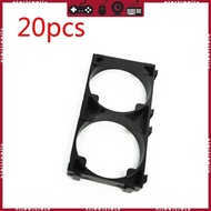 STA 20 Pcs 32650 2x Battery Holder Bracket Cell Safety Anti Vibration Plastic Brackets for 32650 Bat