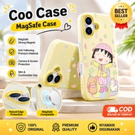 103.Yellow Cartoon Girl Xiaomi CasingELEGAN poco X8 Pro Max C81 Pro 15T Pro C65 C75 C85 C71 F7 M7 Pl