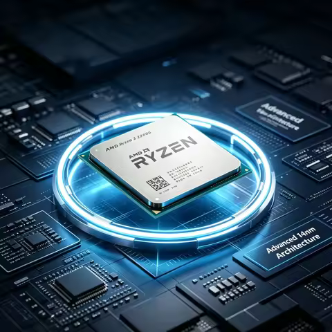 Tray CPU AMD Ryzen3 2200G R3 2200G Socket AM4 DIY Desktop Processor