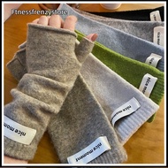 [FF] Long Fingerless Mittens Women's Winter Warmer Gloves Fashion Arm Sleeves Casual Goth Wrist Slee