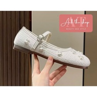 MARY JANE CNK Round Toe Doll Shoes – Cute Little Rabbit Applique