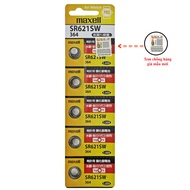 Pin chính hãng Maxell 364 SR621SW dành cho đồng hồ dùng pin 364 / SR621SW / LR621W / AG1 (Loại tốt -