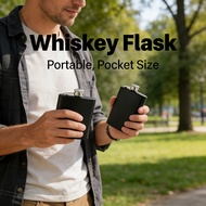 Stainless Steel Hip Flask Portable Drinking Bottle Pocket Wine Whiskey Flask Wine