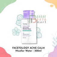 Facetology Triple Care Acne Calm Micellar Water 300ML (BARU! Botol Pump) BPOM