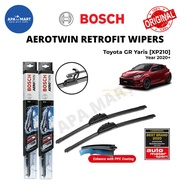 Bosch Aerotwin Retrofit U Hook Wiper for Toyota GR Yaris (XP210)(Year 2020+) (24"/16")
