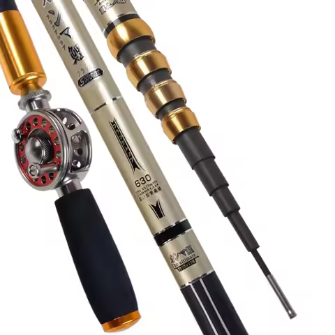 4.5M/5.4M/6.3M/7.2M/8.0M Adjust Position Super Light long Hard Carbon Fiber Hand Fishing Rod Telesco