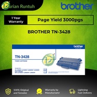 ==ORIGINAL== Brother TN-3428 for HL L5000D HL L5100DN HL L6200DW HL L6400DW MFC L5700DN MFC L5900DW 