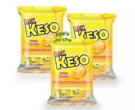 BUNDLE OF 3 MR. KESO CHEWY CHEESE CANDY WITH CHEESE FILLING | 20 PIECES PER PACK | 3 PACKS OR 60 PIE