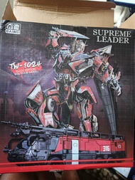 baiwei TW-1024 Supreme leader transformers ss-61 sentinel KO BMB metal